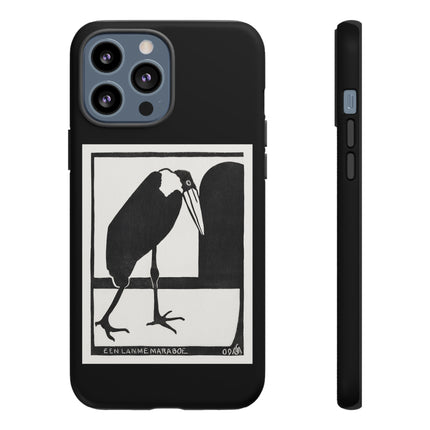 A Lame Marabou by Samuel Jessurun de Mesquita Phone Cases