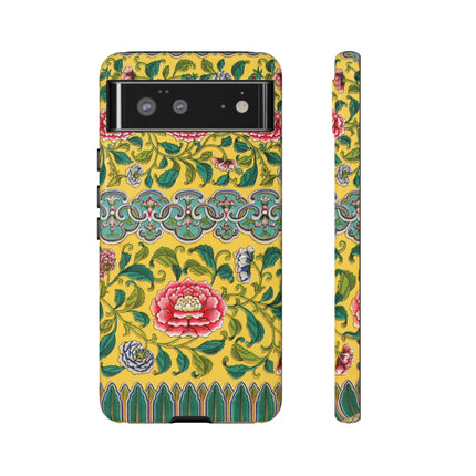 Chinese Floral Illustration by Owen Jones Phone Cases