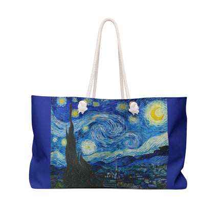 The Starry Night by Vincent Van Gogh Weekender Bag
