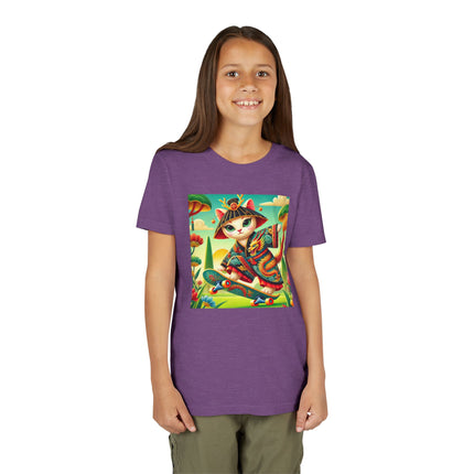 Dragon Dance on Wheels Youth Short Sleeve Tee