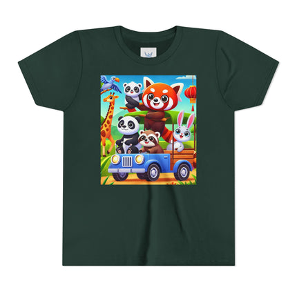 Safari Friends on the Move Youth Short Sleeve Tee
