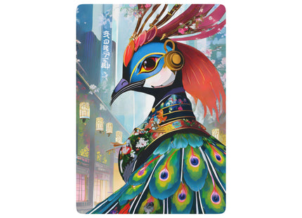 Techno Plumes Poker Playing Cards