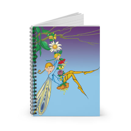 A Fairy's Delight Spiral Notebook - Ruled Line