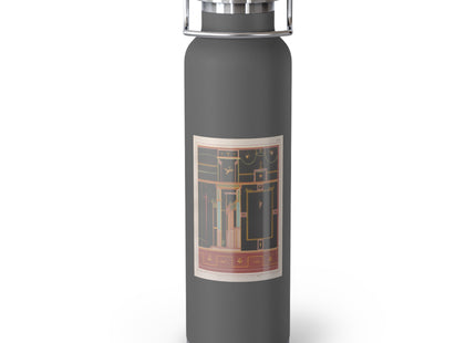 Pompeii Walls Pl.04 by Victor Steeger Copper Vacuum Insulated Bottle, 22oz