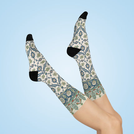 Arabesques by Émile Prisse d'Avennes Cushioned Crew Socks