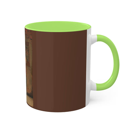 A Buddhist Lama at a Feast at Pemionchi Monastery by Vasily Vereshchagin Colorful Mugs, 11oz