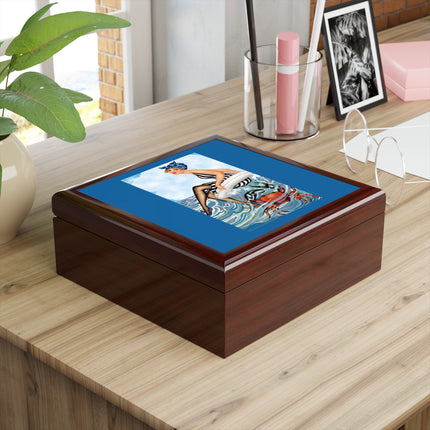Playful Waves and Fashion Follies Jewelry Box