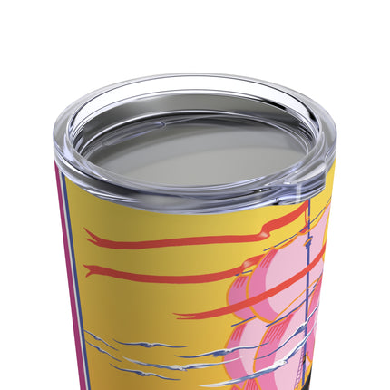 Golden Seas and Whimsical Dreams Tumbler 20oz