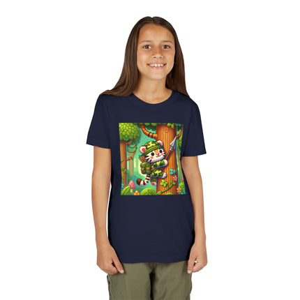 Stealthy Stripes Youth Short Sleeve Tee