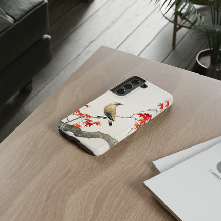 Japanese Bird on Maple by Ohara Koson Phone Cases