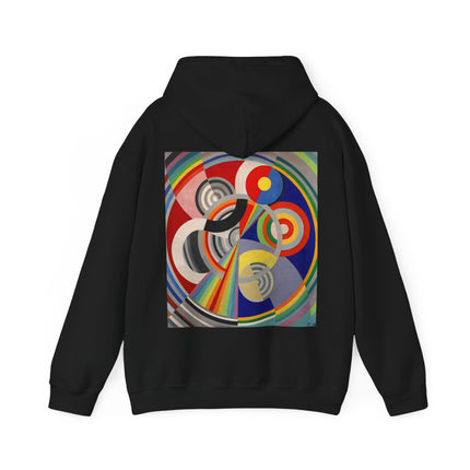 Rythme No. 1 by Robert Delaunay Heavy Blend™ Hooded Sweatshirt