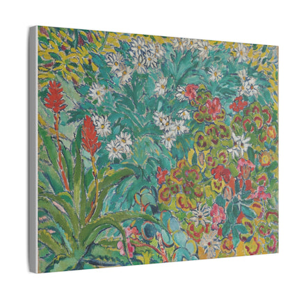 Vibrant Flower Bed – Fauvist Garden Harmony
