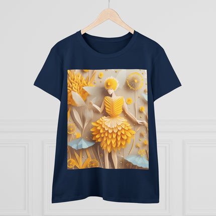 Dandelion Fairy Women's Midweight Cotton Tee