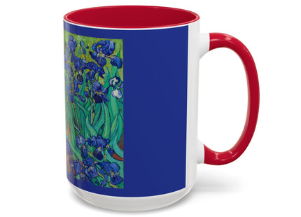 Irises by Vincent Van Gogh Colorful Mugs (11oz, 15oz)