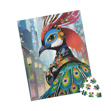 Techno Plumes Puzzle (110, 252, 520, 1014-piece)