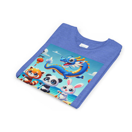 Seaside Scooter Friends Youth Short Sleeve Tee