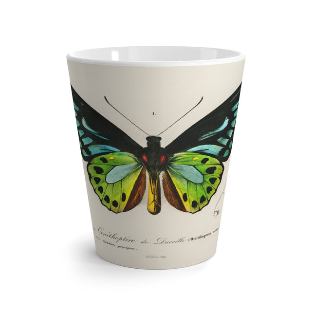 Green Birdwing by Charles Dessalines D' Orbigny Latte Mug