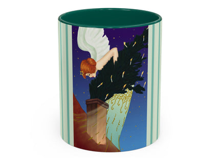 The Christmas Angel Colorful Mugs (11oz, 15oz)