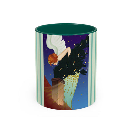 The Christmas Angel Colorful Mugs (11oz, 15oz)