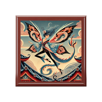Dragon Fairy of the Temple Jewelry Box – Guardian Elegance & Mythic Beauty
