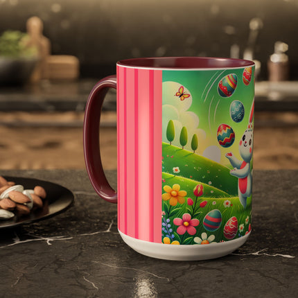 Easter Bunny’s Colorful Mugs (11oz, 15oz)