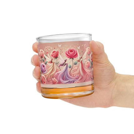 Whimsical Fairies Rocks Glass, 10oz