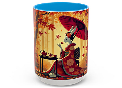 Theatrical Harvest Rabbit Colorful Mugs (11oz, 15oz)