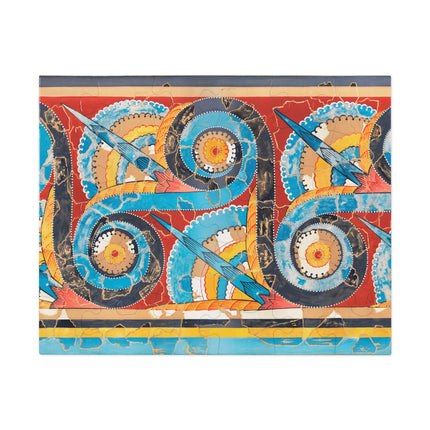 Reproduction of S-Spiral Frieze by Emile Gilliéron Jigsaw Puzzle (30, 110, 252-Piece)