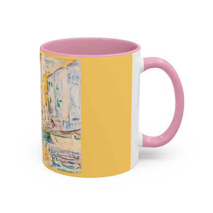 Saint-Tropez by Paul Signac Colorful Mugs (11oz, 15oz)