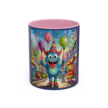 Monster Parade Madness Colorful Mugs (11oz, 15oz)