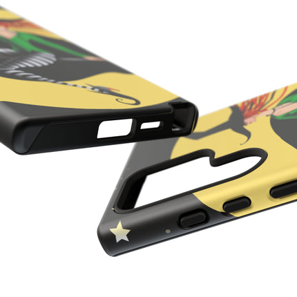 A Witch’s Moonlit Flight Phone Cases