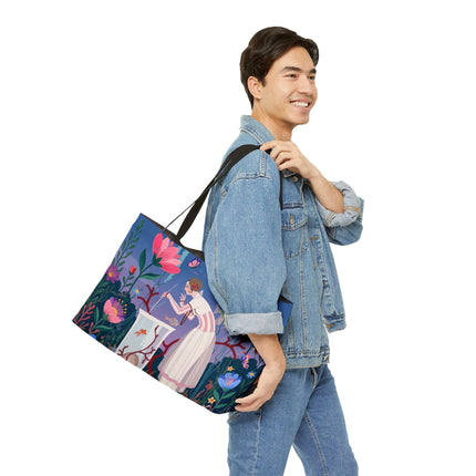 🐠🌸 The Enchanted Aquarium Garden Weekender Tote Bag – Art Deco Underwater Fantasy