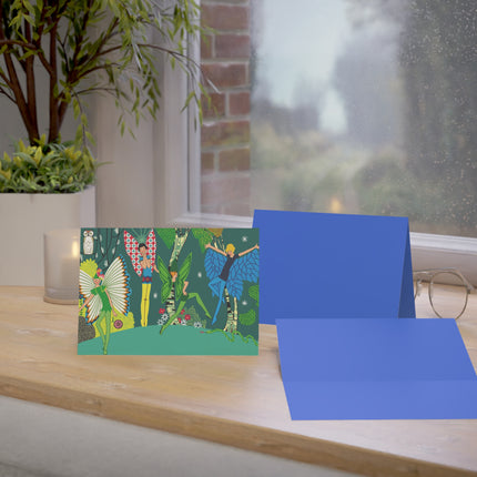 Enchanting Fairies of A Midsummer Night's Dream Greeting Cards (1, 10, 30, and 50pcs)