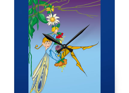 A Fairy's Delight Acrylic Wall Clock