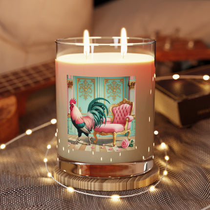 The Salon Rooster Scented Candle - Full Glass, 11oz