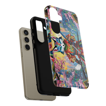 Cyberpunk Samurai Phone Cases