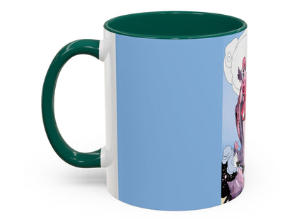Goddess of the Swirling Sea Colorful Mugs (11oz, 15oz)