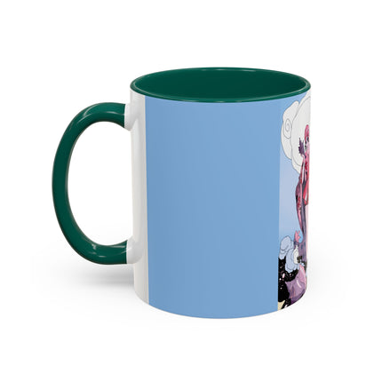 Goddess of the Swirling Sea Colorful Mugs (11oz, 15oz)