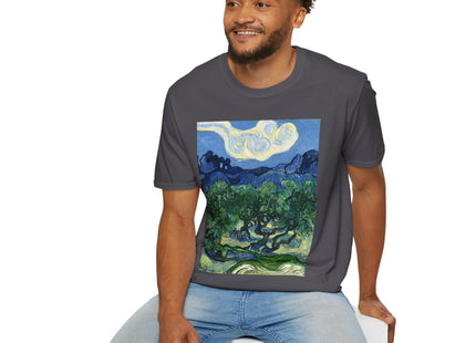 Olive Trees by Vincent Van Gogh Softstyle T-Shirt