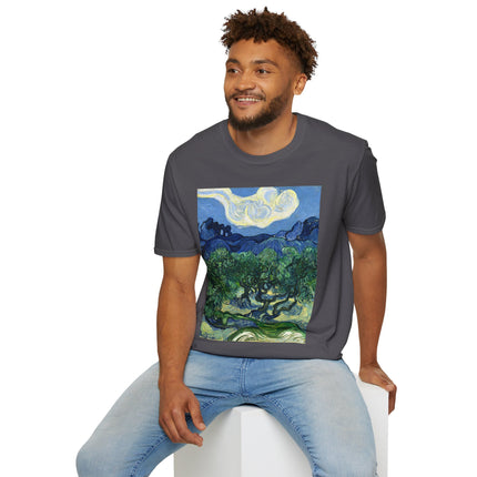 Olive Trees by Vincent Van Gogh Softstyle T-Shirt