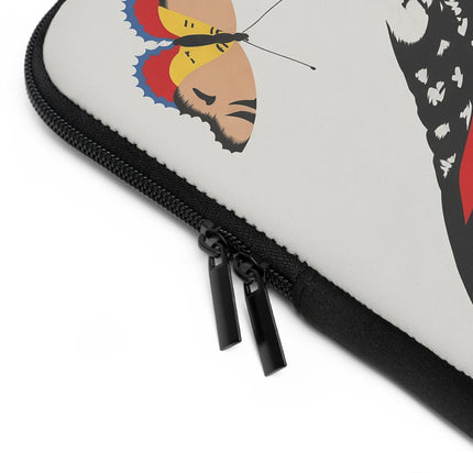 🐦🌷 Woodpecker & Tulip Laptop Sleeve – Vibrant Energy & Cheerful Charm