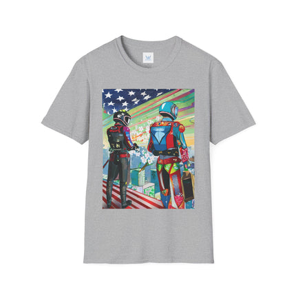 NSA Cyber Punk Computer Hacking Team Softstyle T-Shirt