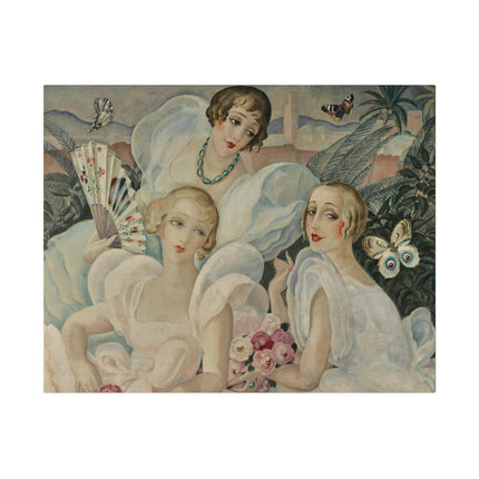 Les Femmes Fatales – 1933 Art Deco Portrait of Alluring Women by Gerda Wegener