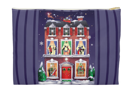 A Christmas Eve Celebration Accessory Pouch