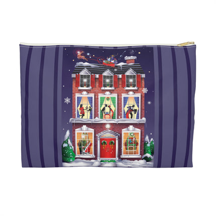 A Christmas Eve Celebration Accessory Pouch