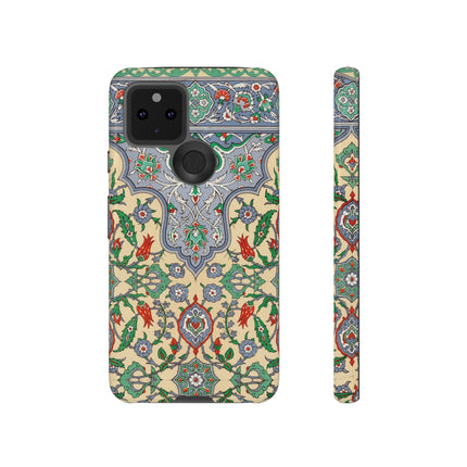 Arabic Art Pattern, Plate by Emile Prisse d’Avennes Phone Cases