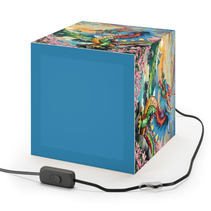 Chinese Dragon Light Cube Lamp