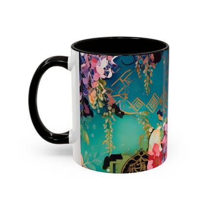 Golden Wisteria Symphony Colorful Mugs (11oz, 15oz)