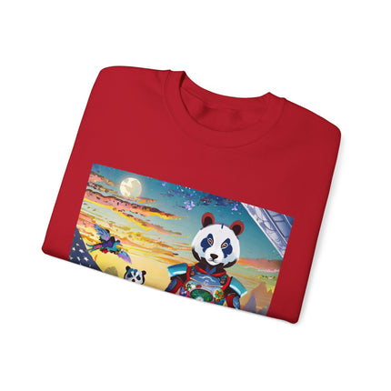 Cyber Punk Robots Unisex Heavy Blend™ Crewneck Sweatshirt