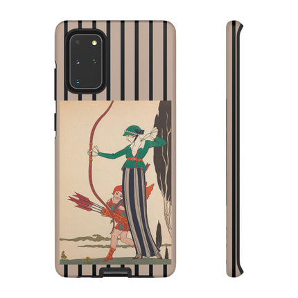 L'Arc Rouge by George Barbier Phone Cases